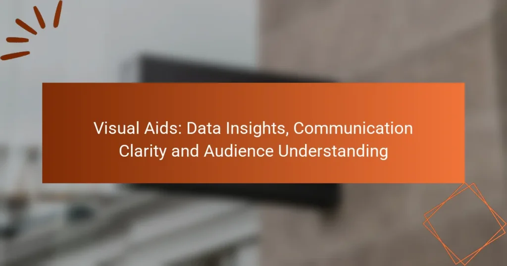 Visual Aids: Data Insights, Communication Clarity and Audience Understanding